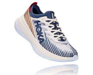 Hoka One One Carbon X-SPE Womens Road Running Shoes Tofu/White | AU-4207561